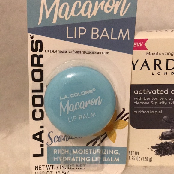 Body, face and lips care bundle, vanilla, charcoal, shea butter, sage. - Picture 4 of 10